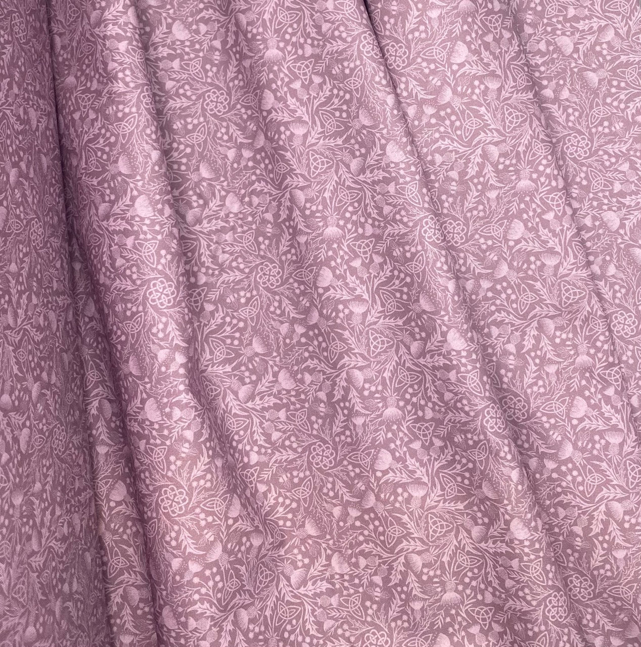 Celtic thistle on heather