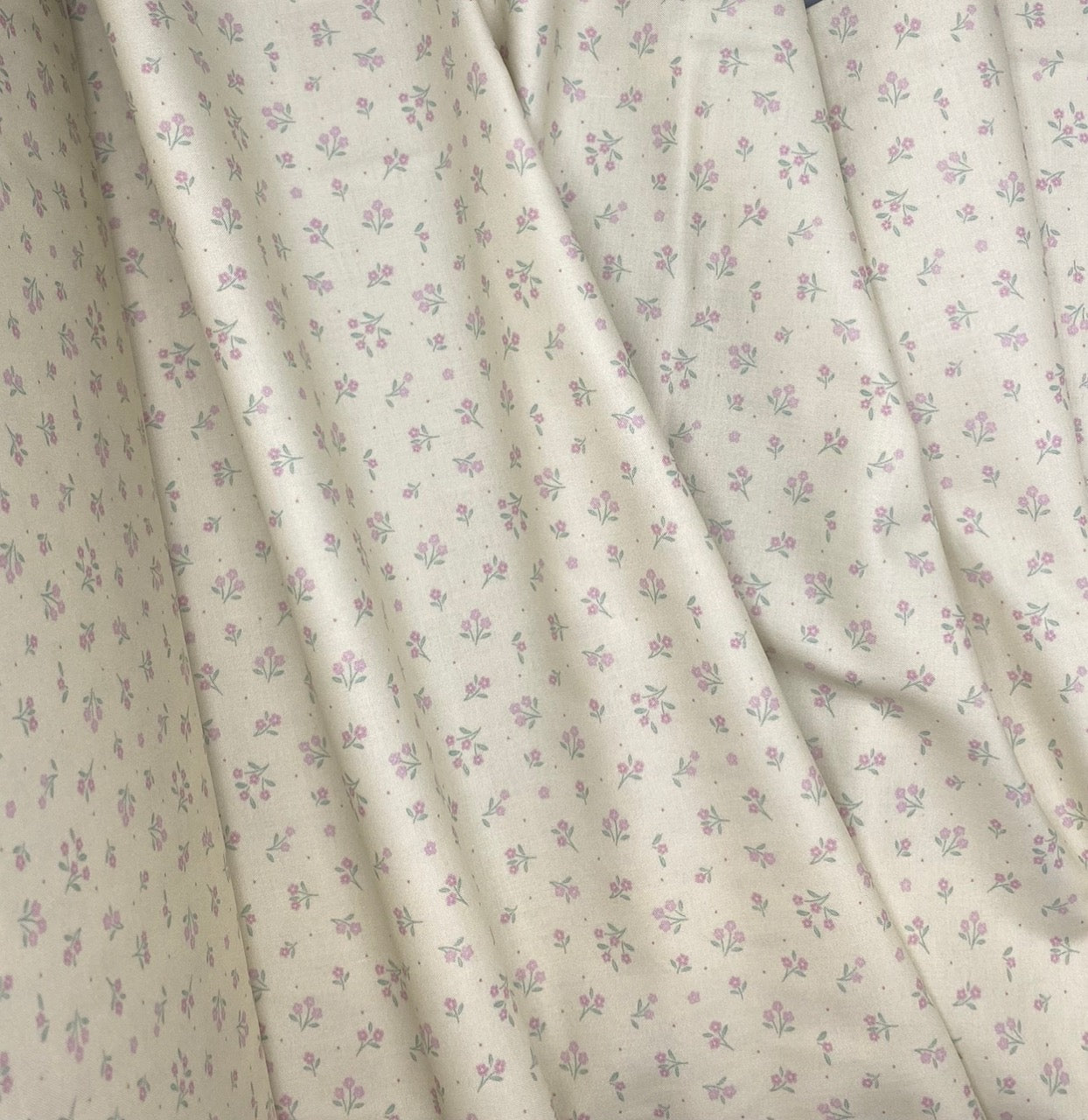 Ditsy Dance - Dark Cream