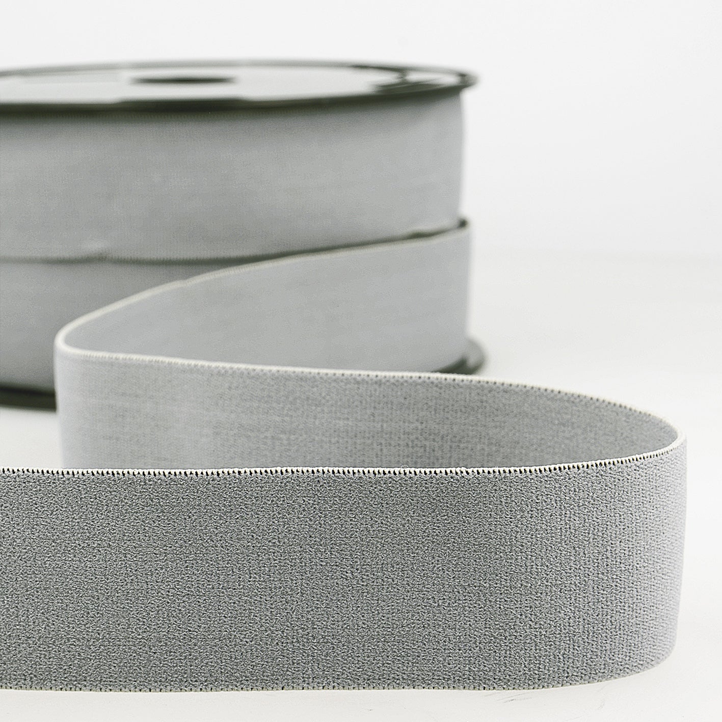 32mm Waistband Elastic - Grey