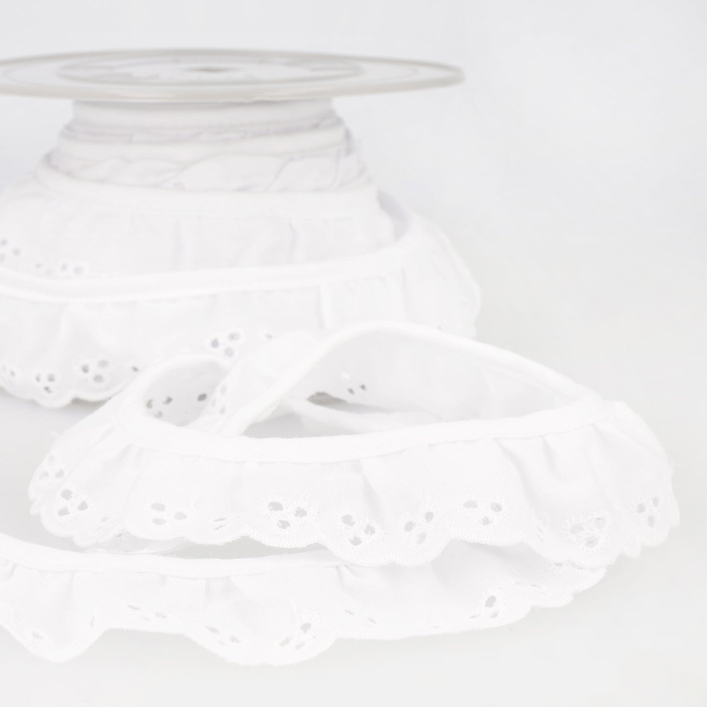 White Broderie Anglaise Lace
