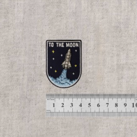 Iron on Motif: To the Moon