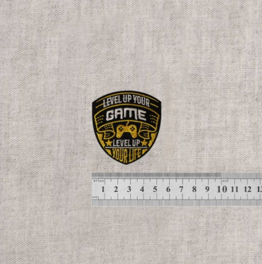 Iron on Motif: Level Up