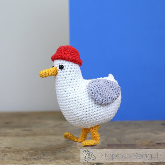 Stephen the Seagull - Crochet Kit
