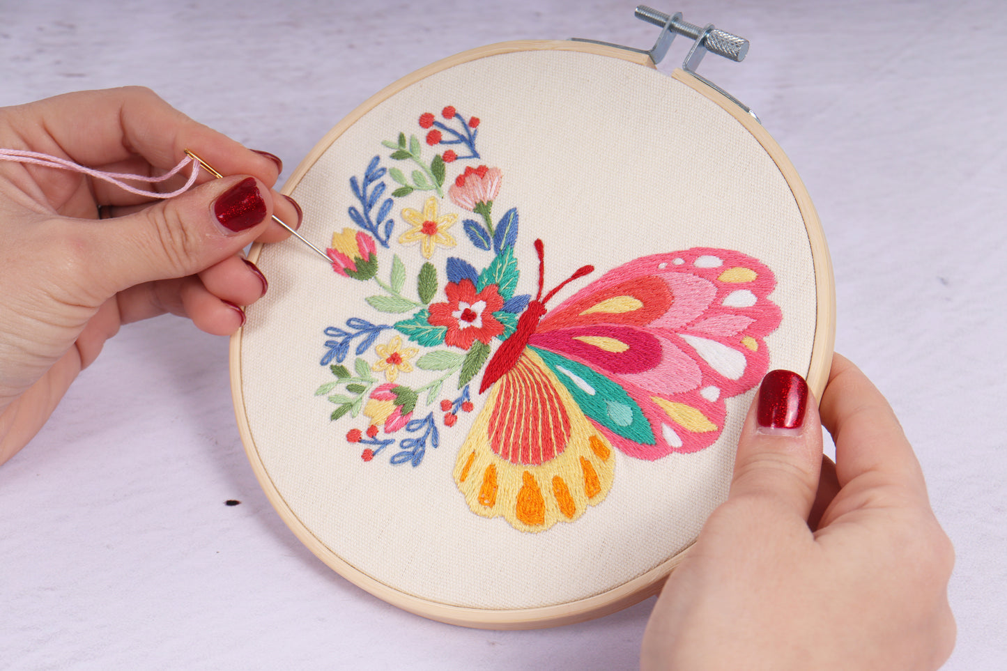 Embroidery Kit: Butterfly