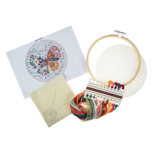 Embroidery Kit: Butterfly