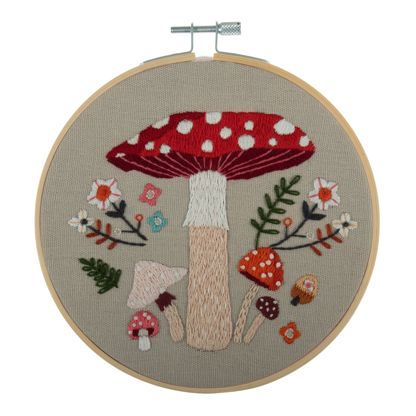 Embroidery Kit: Toadstool