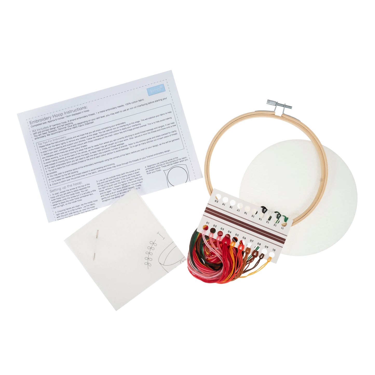 Embroidery Kit: I Love Coffee