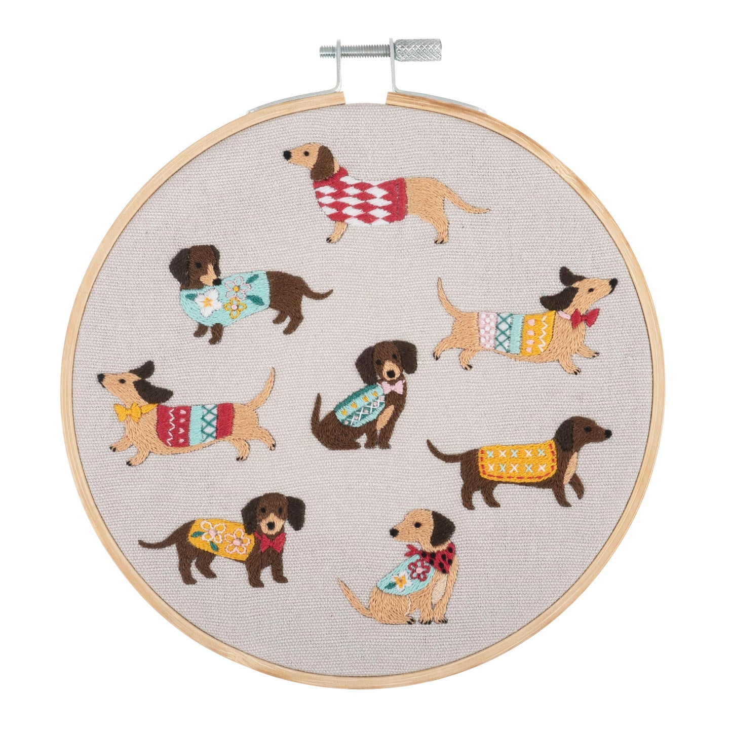 Embroidery Kit: Dogs