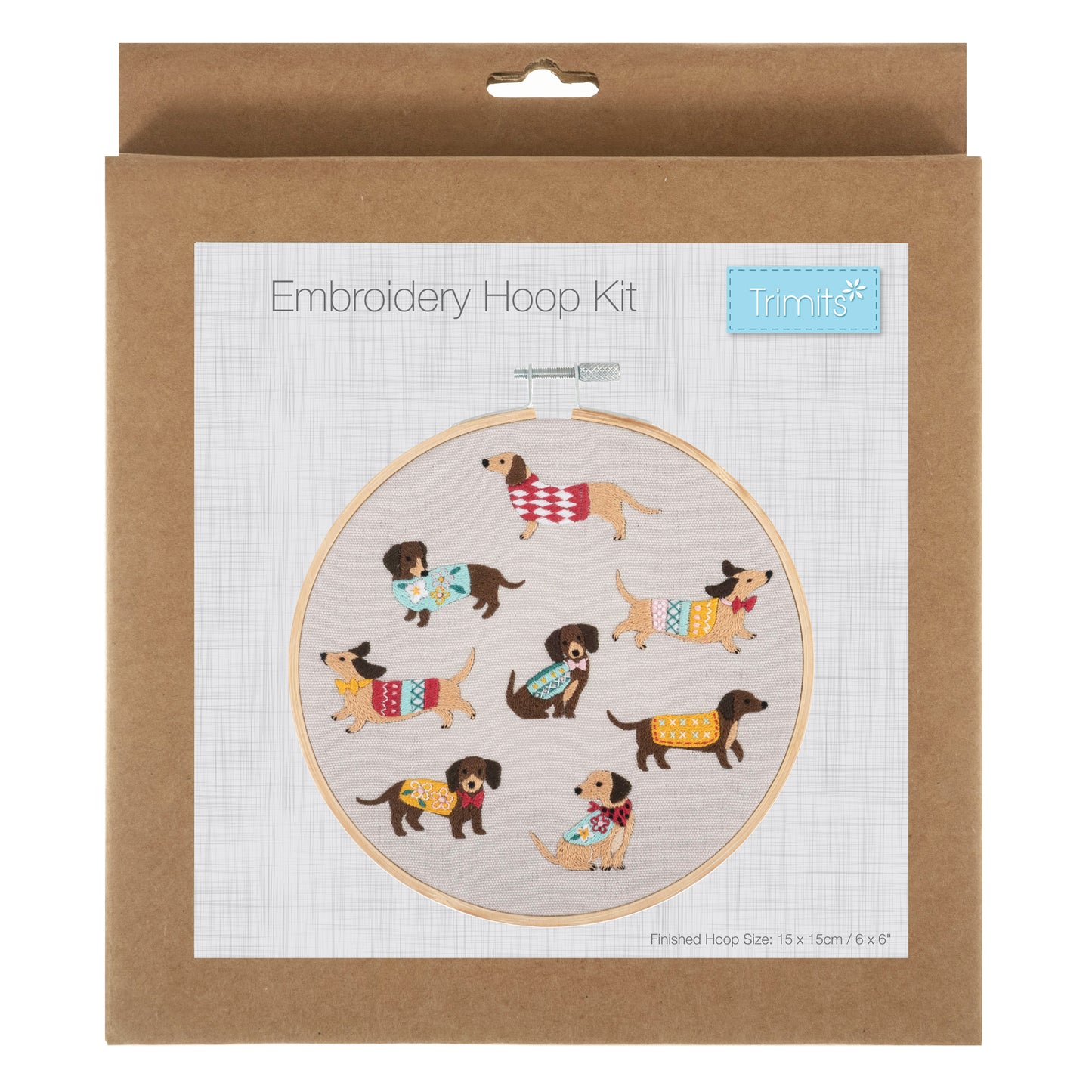 Embroidery Kit: Dogs