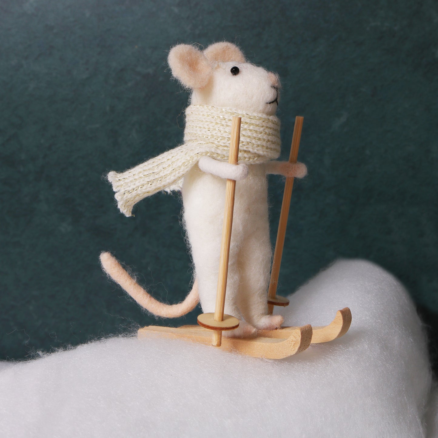 Needle Felting Kit: Sports Mice Duo