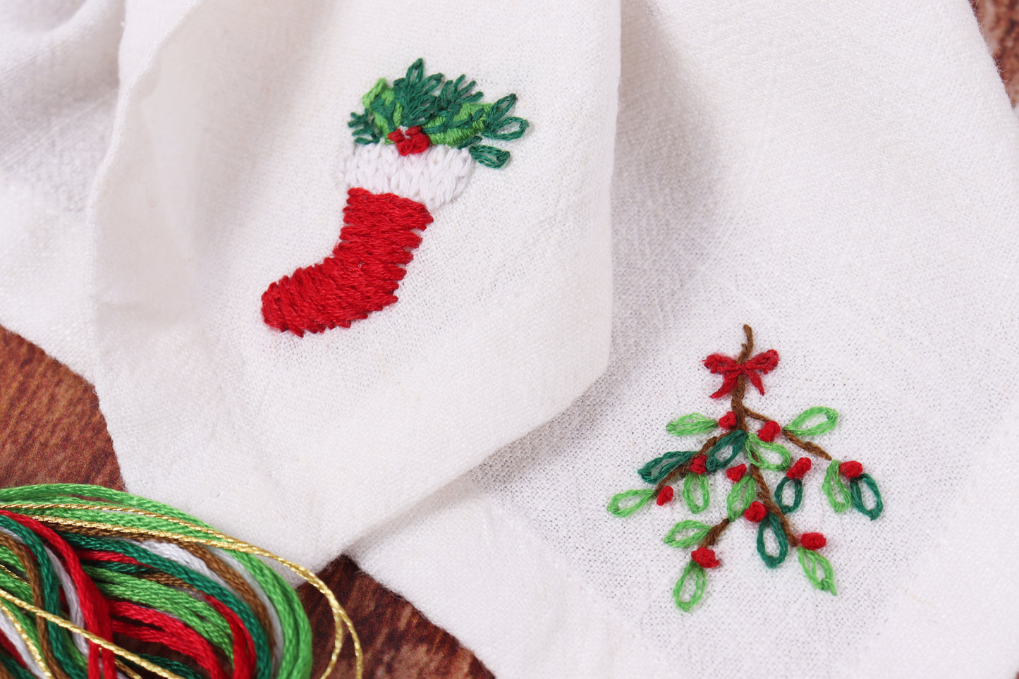 Washable Embroidery Transfer Paper: Christmas