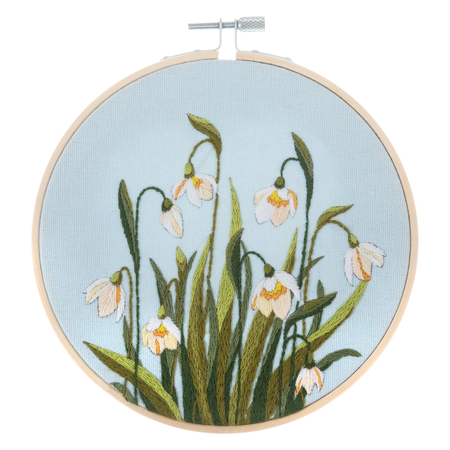 Embroidery Kit: Snowdrops