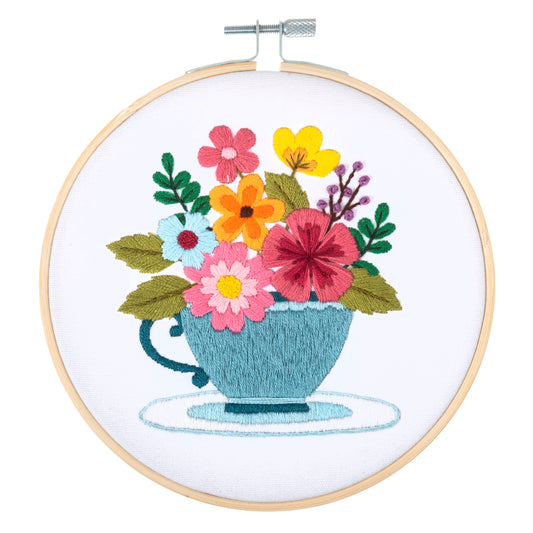 Embroidery Kit: Spring Floral