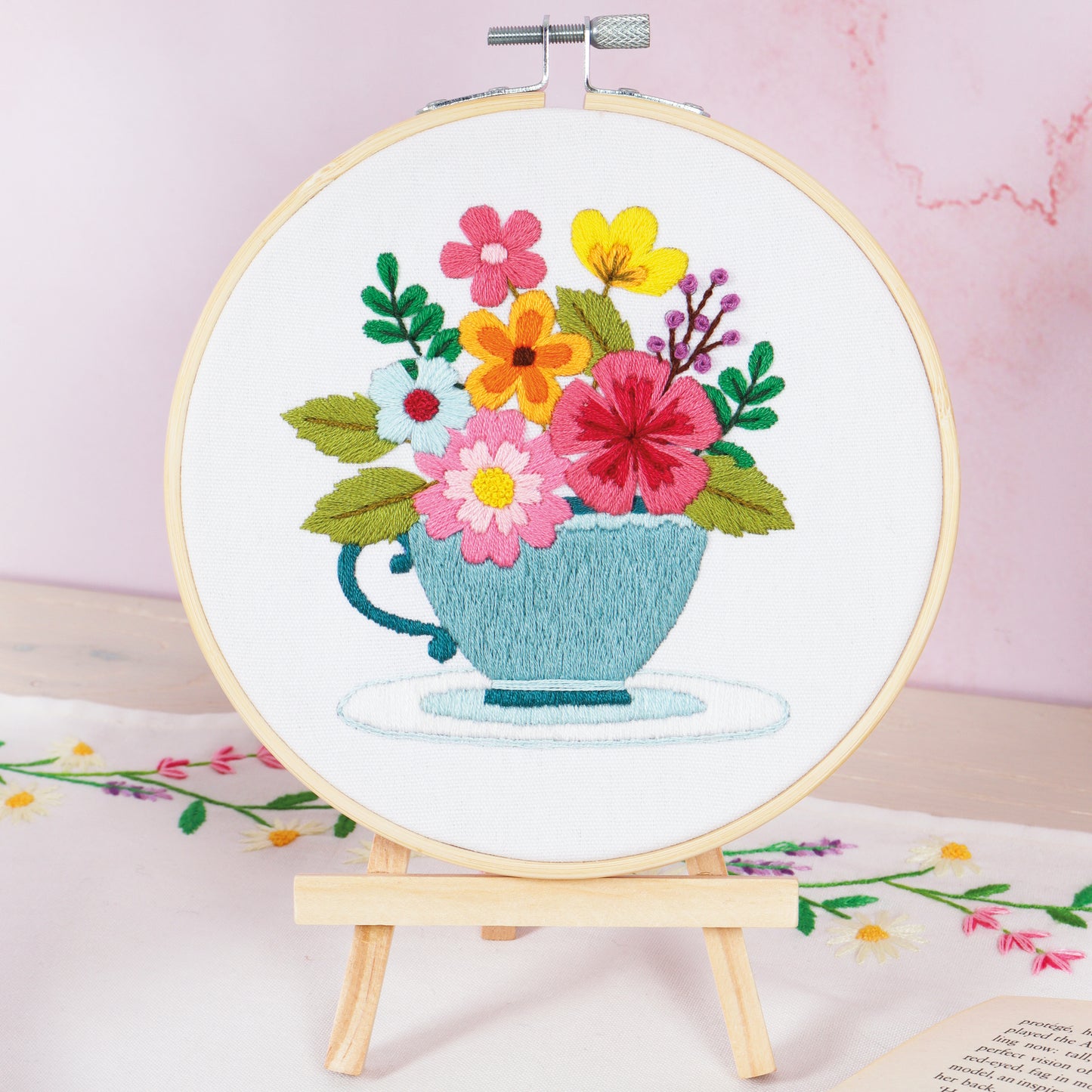 Embroidery Kit: Spring Floral