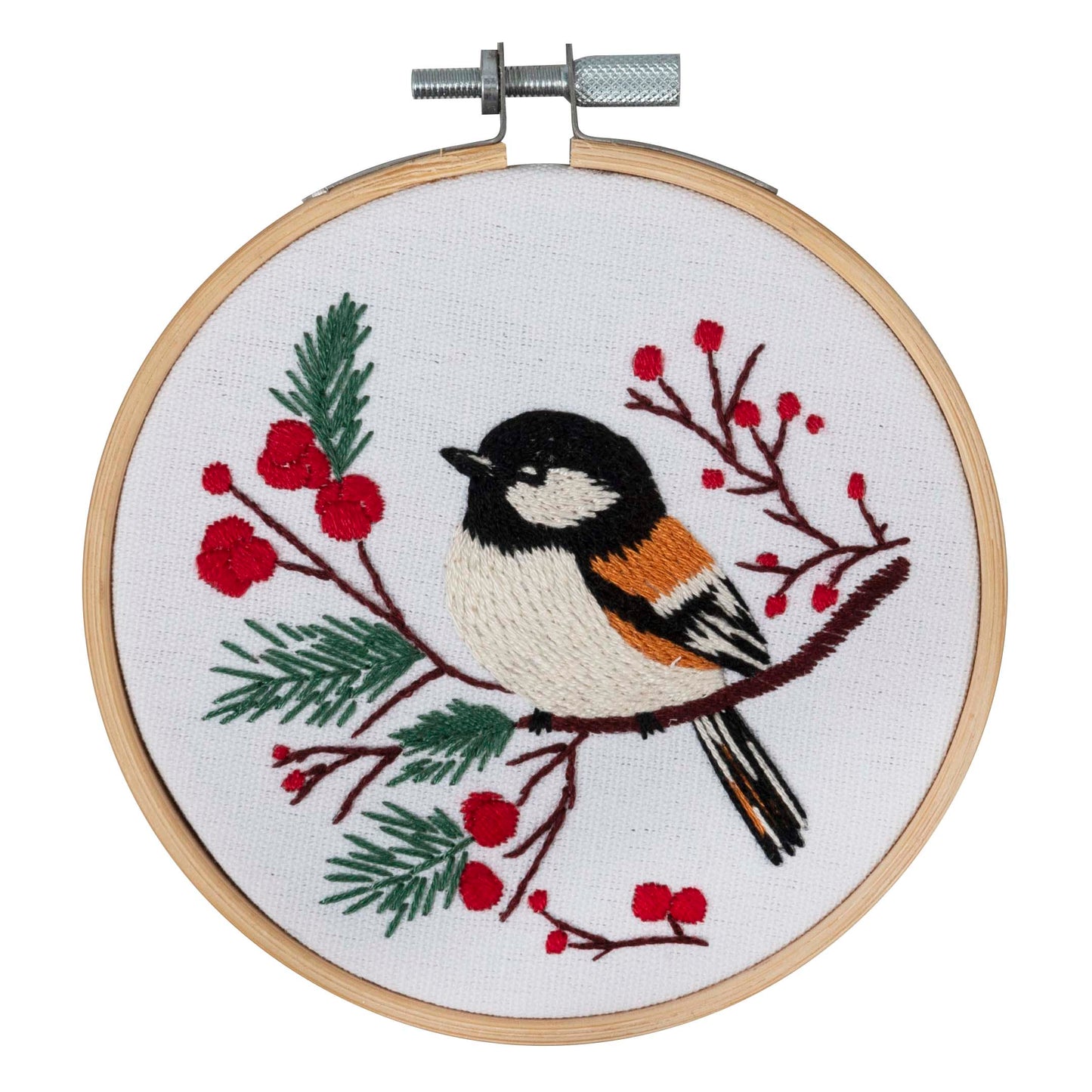 Mini Embroidery Kit: Bird on a Branch