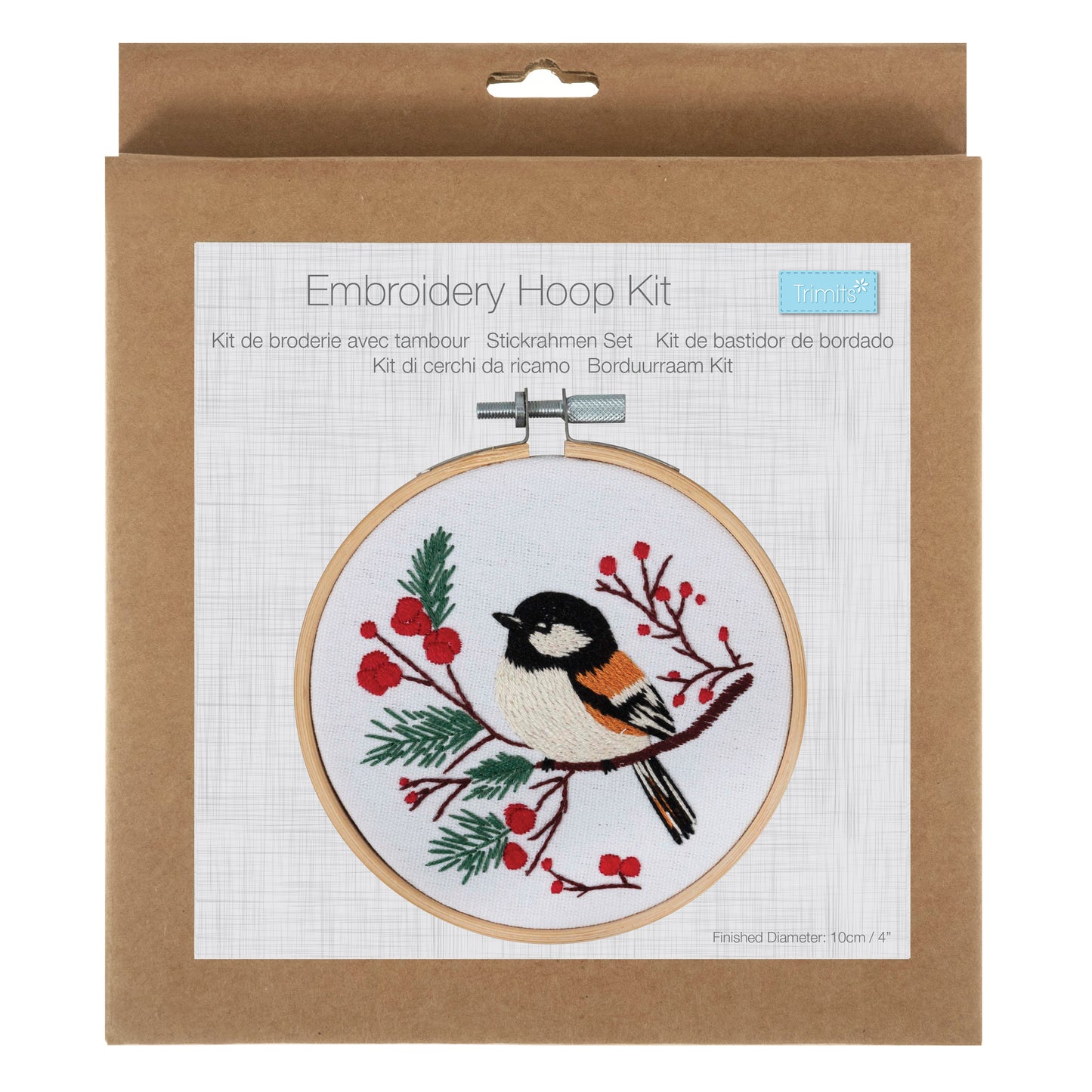 Mini Embroidery Kit: Bird on a Branch