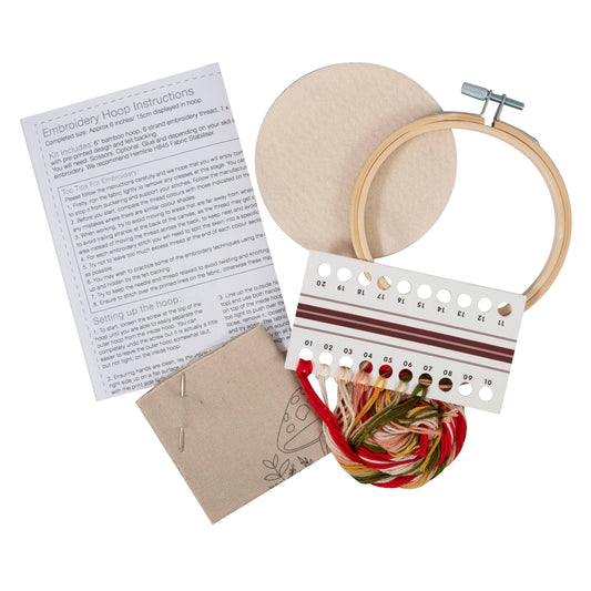 Mini Embroidery Kit: Woodland