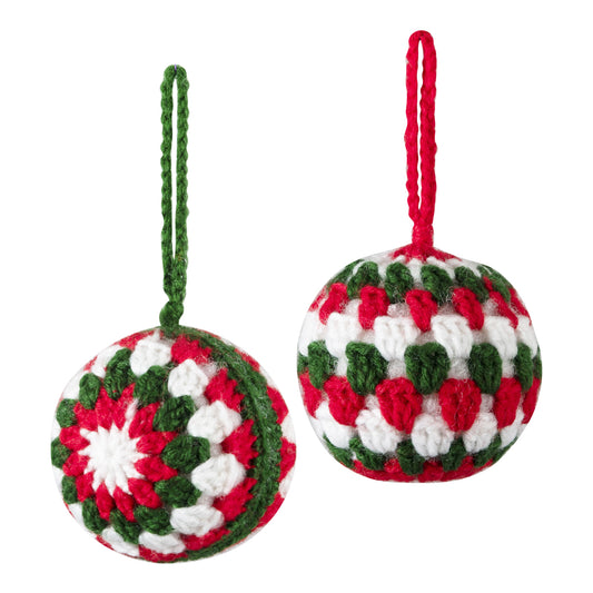 Crochet Christmas Baubles