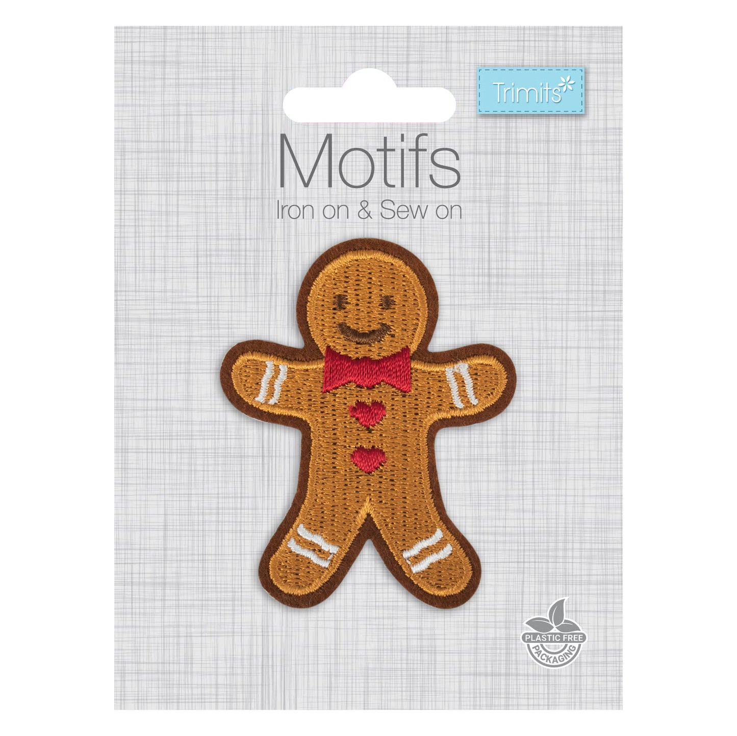 Iron on Motif: Gingerbread man