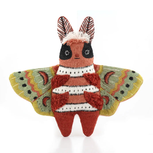 Moth Embroidery Kit