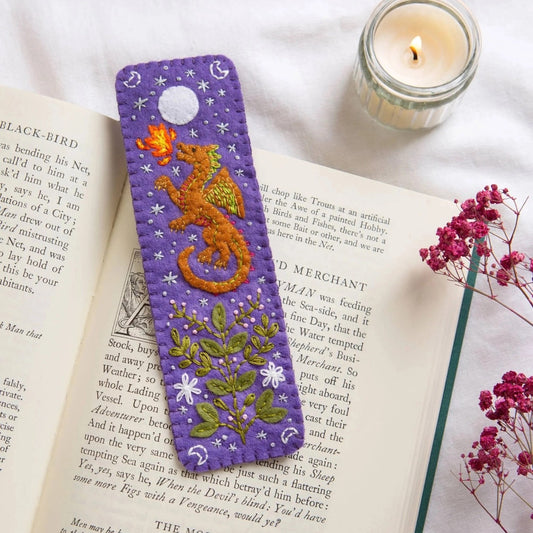 Dragon Bookmark Felt Craft Kit