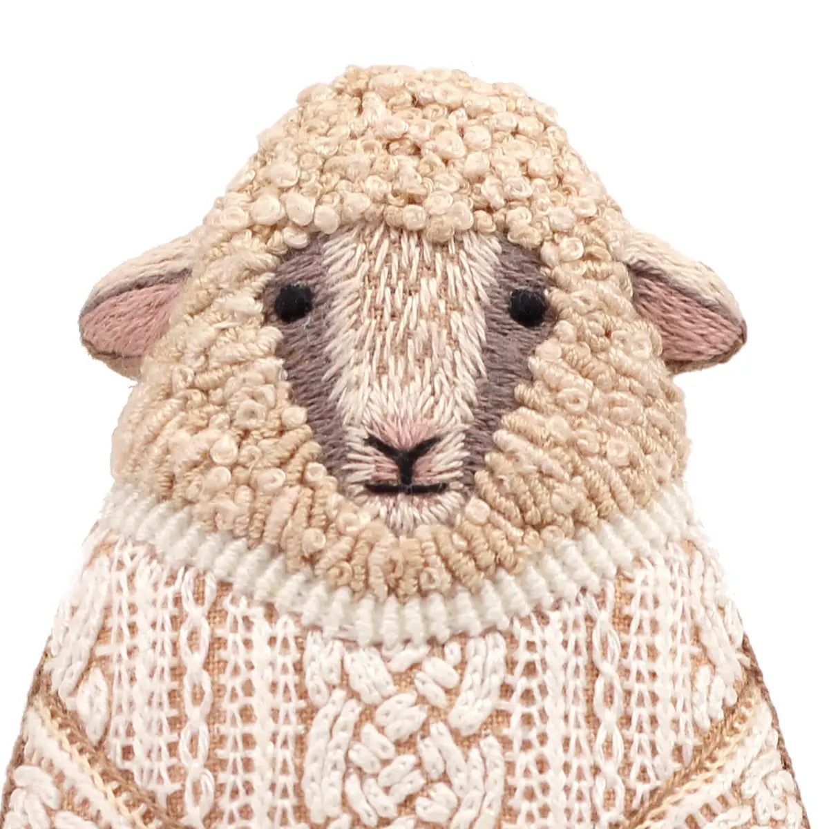 Sheep Embroidery Kit
