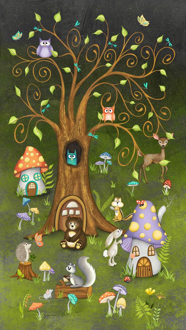 Enchanted Woods Panel