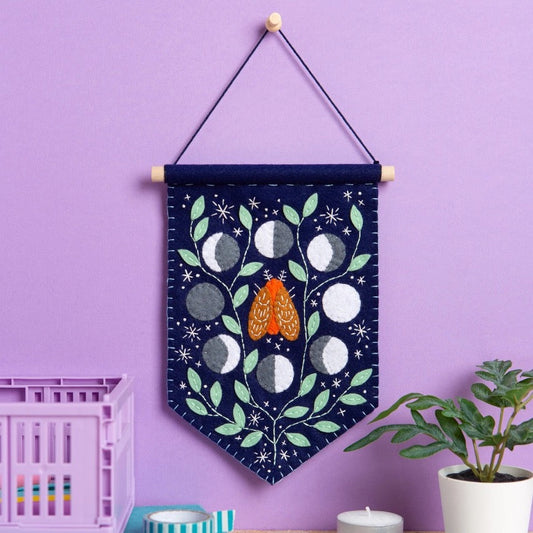 Celestial Pennant Felt Craft Kit