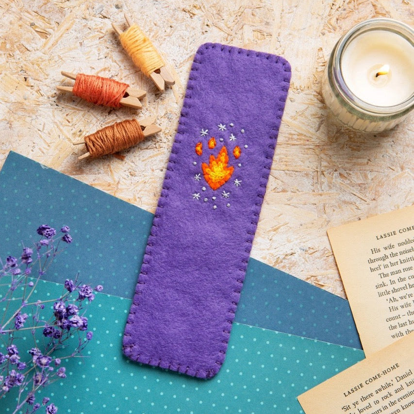 Dragon Bookmark Felt Craft Kit