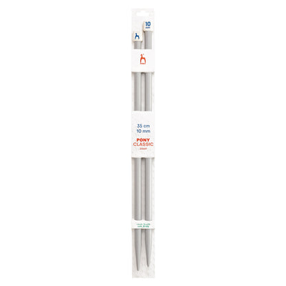 Pony Classic Single-Ended Knitting Pins: Size 2mm - 12mm