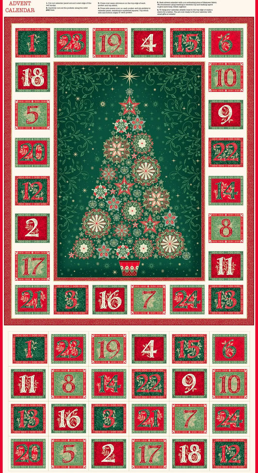 Oh Christmas Tree - Advent Panel