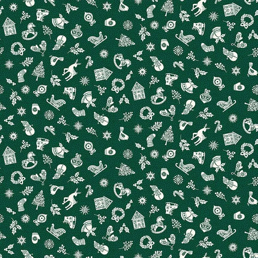 Christmas Motif - Green