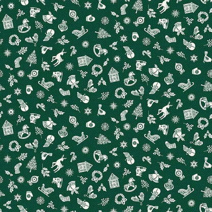 Christmas Motif - Green