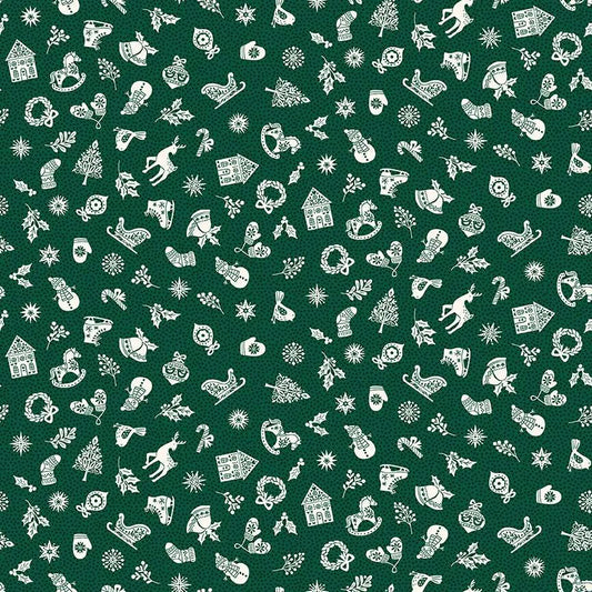 Christmas Motif - Green
