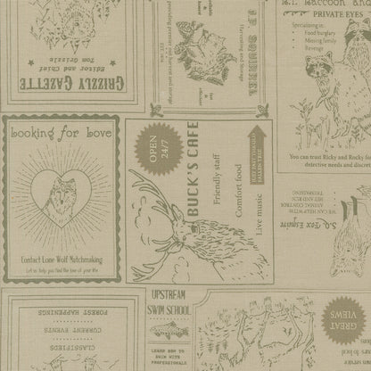 Outdoor Advert - beige