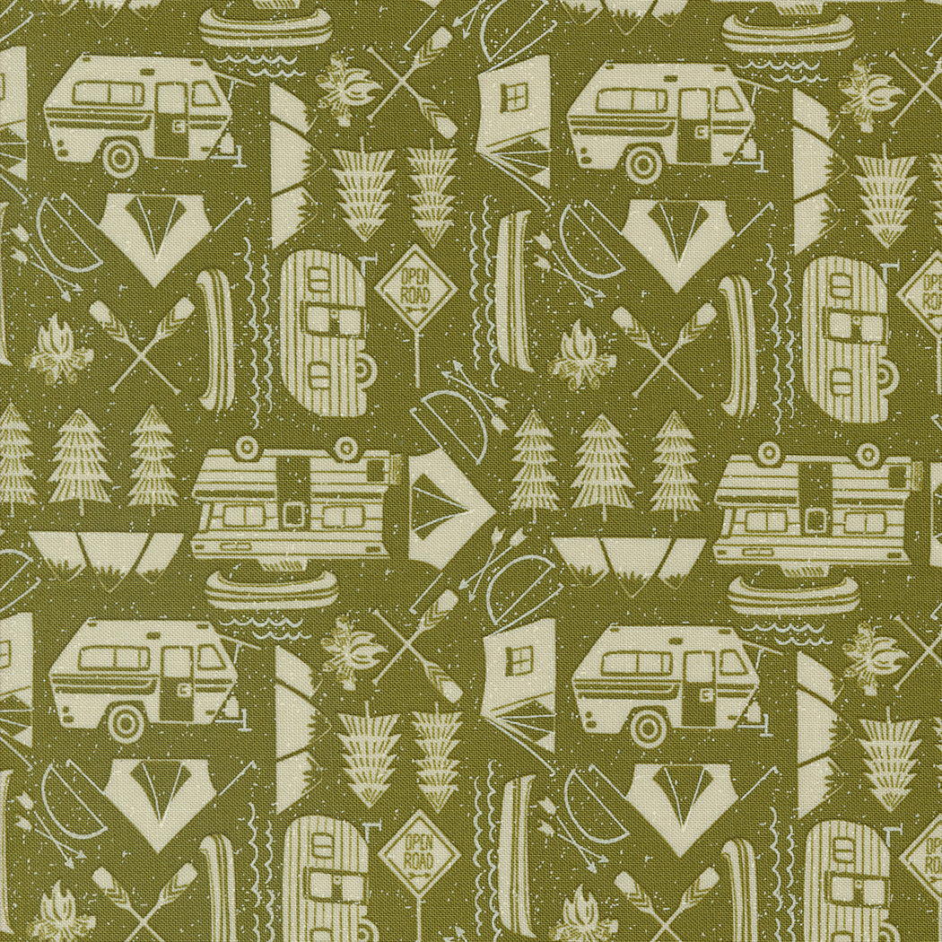 Outdoor Motif - Green