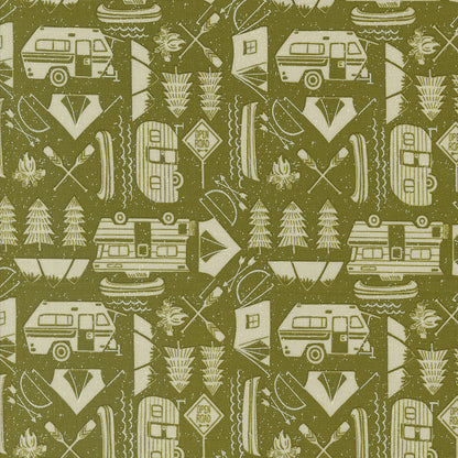 Outdoor Motif - Green