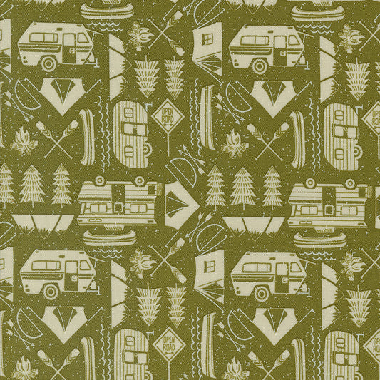 Outdoor Motif - Green