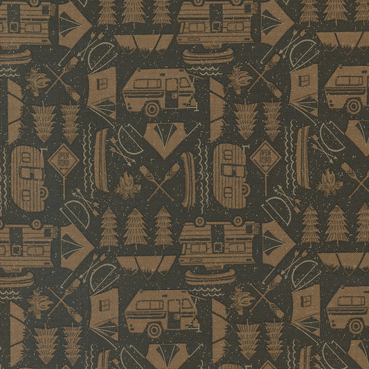 Outdoor Motif - Brown