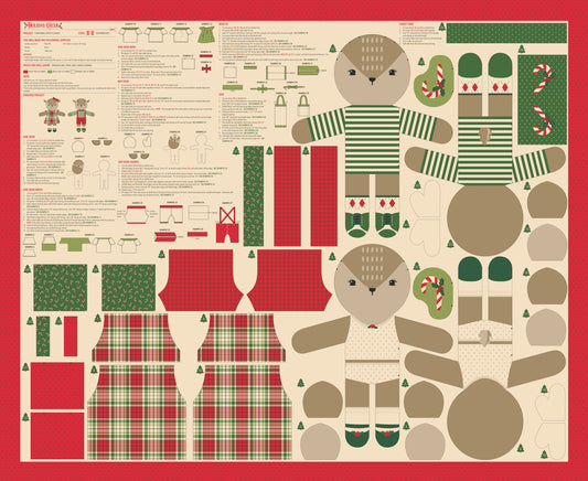 Reindeer Stuffies Panel