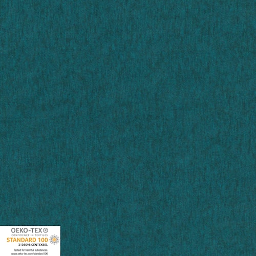 Light Petrol - Sweat Melange Brushed