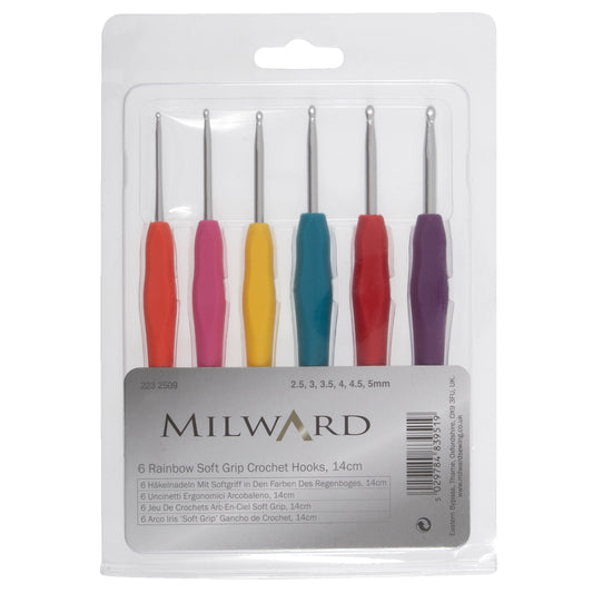 Soft-Grip Crochet Hook Set