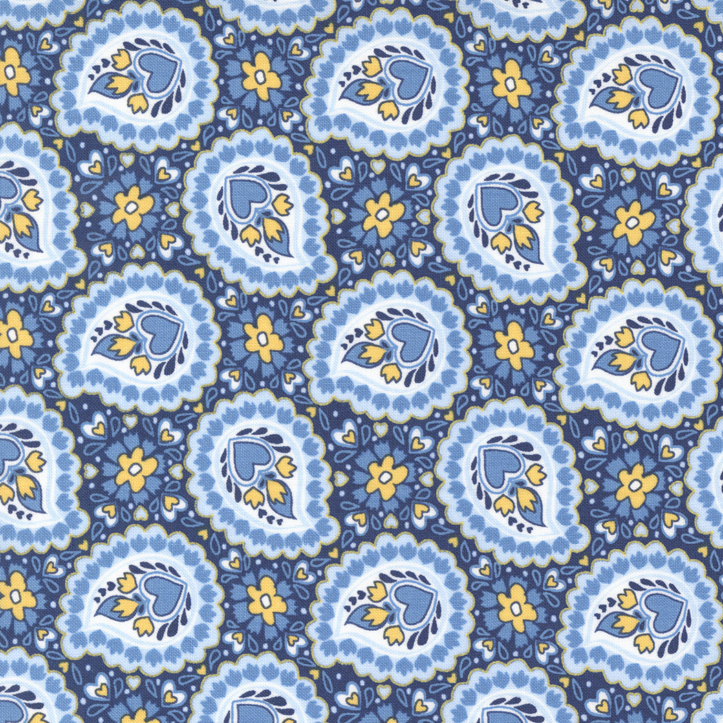 Sunflower Paisley