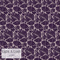 Purple Fan - Viscose