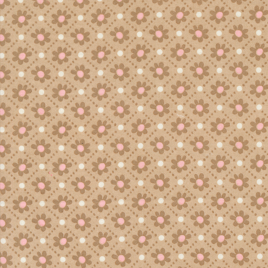 Geo Flower - Latte