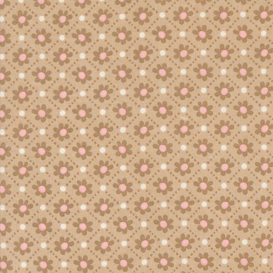 Geo Flower - Latte