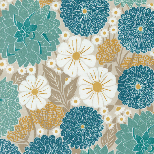 Flower Cluster - Beige