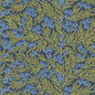 Blueberries on Dark Blue