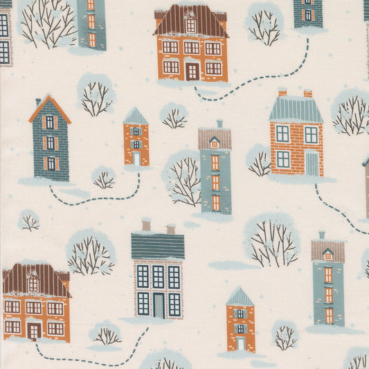 Snowy Houses