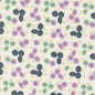 Flower Clusters - Navy